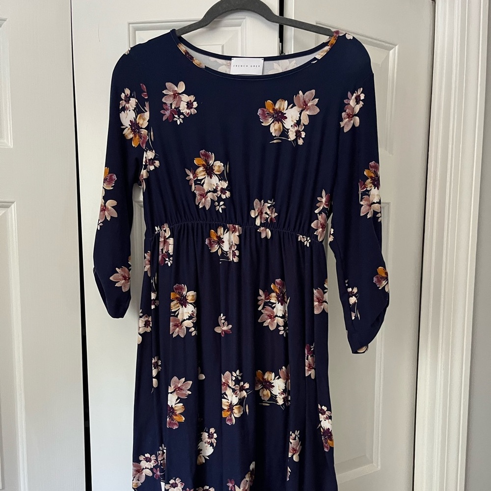 French Grey dress